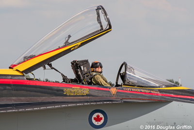 CF-188 (F-18) Hornet: 2016 Demonstration Team Colours Commemorating the BCATP