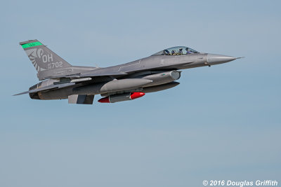 General Dynamics F-16 Viper from the Ohio ANG