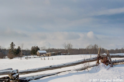 Old Homestead Winterscape
