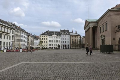 Une place  Copenhague / Some square in Copenhagen