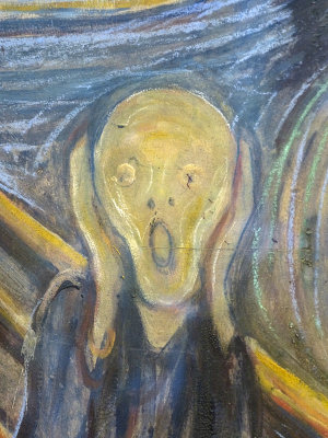 Edvard Munch, Le Cri / The Scream, 1893 - Dtail / Detail
