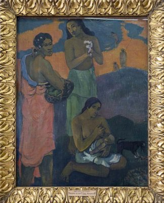 Gauguin, Femmes au bord de la mer, Maternit, 1899