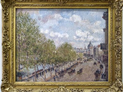 Pissarro, Quai Malaquais, aprs midi soleil, 1903