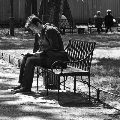 Dans un parc  Saint-Petersbourg / In a park of St. Petersburg