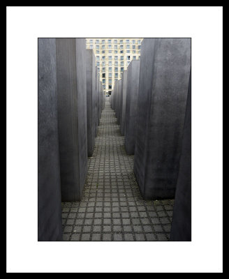 Berlin - Mémorial au juifs d'Europe assassinés / Memorial to the murdered Jews of Europe