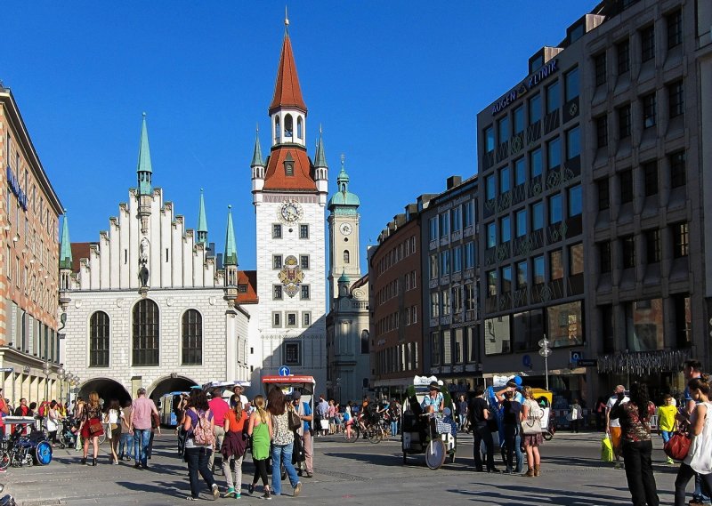 Marienplatz and Old Town Hall