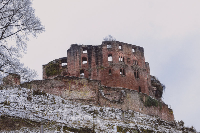 Ruins of  Frankenstein Castle