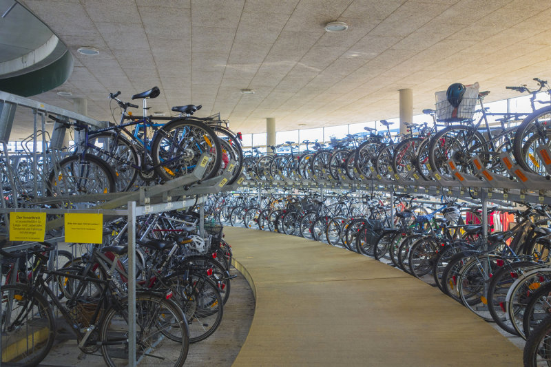 Park Garage for Bicycles