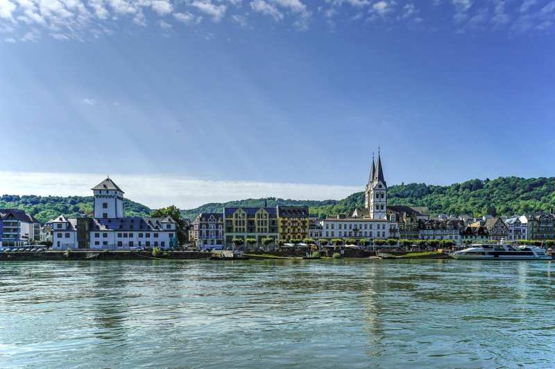View of Boppard from the Ferry Dock