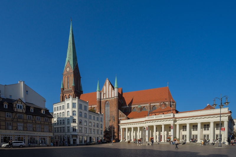 Town Square with Schwerin Cathedral