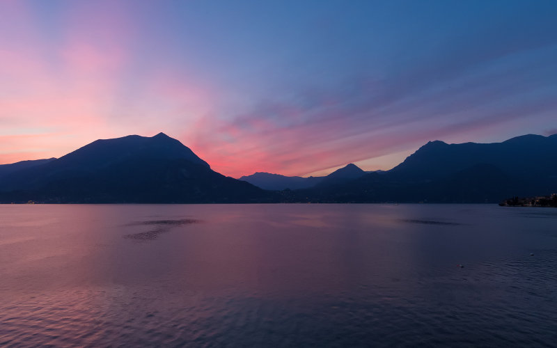 Lago di Como Sundown