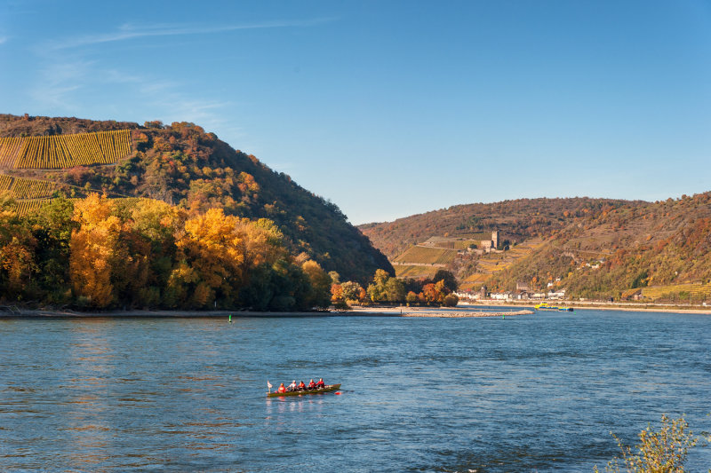 Rowing the Rhine River
