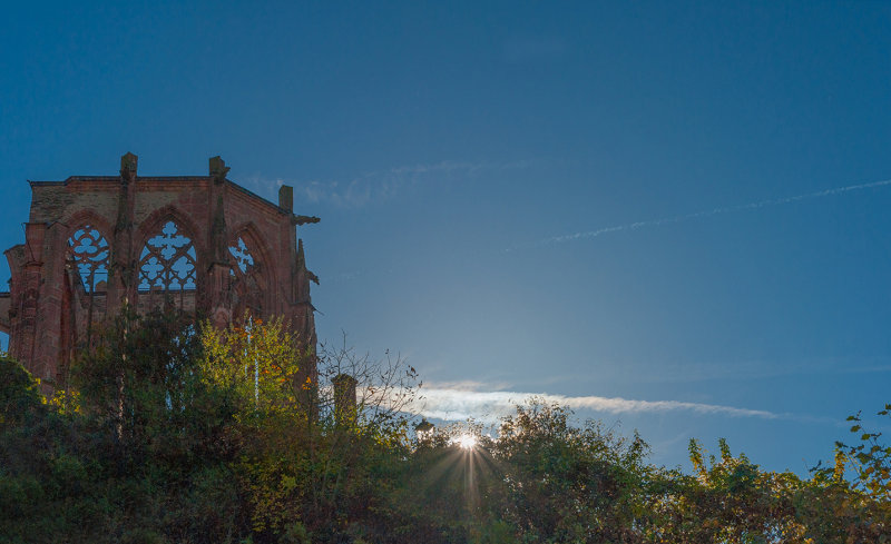 Ruins of Werner's Chapel in the Sun