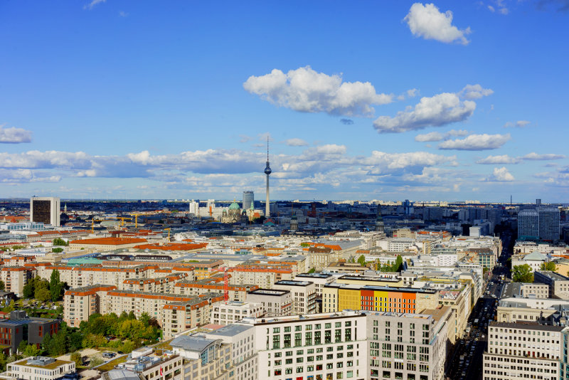 View over Berlin