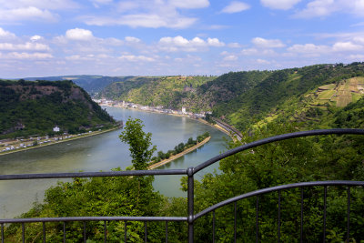 View from the Lorelei Rock