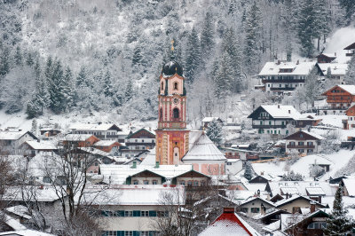 Mittenwald on a Snow Day