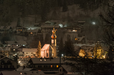 Mittenwald at Night