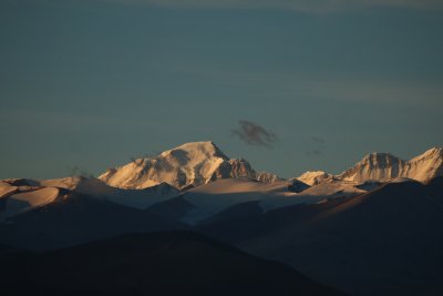 Sunrise in the Himalayas