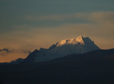 Sunrise in the Himalayas