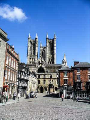 Lincoln Cathedral from Castle Square