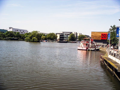 The river in Lincoln