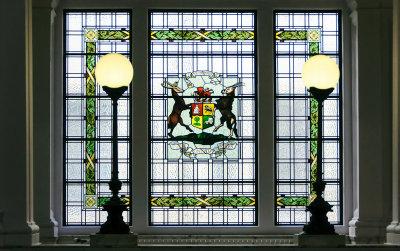 Window in the Port of Liverpool Authority Building