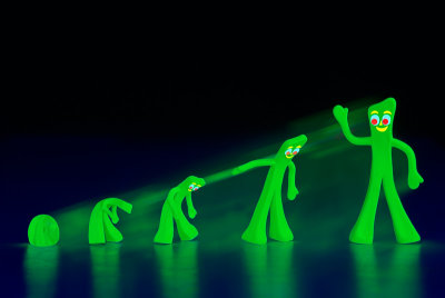 The Evolution Of Gumby