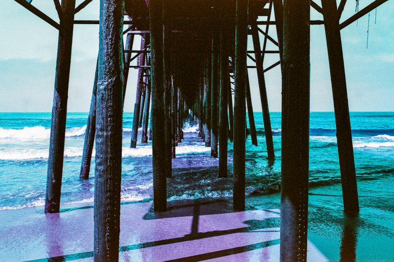 Under the Oceanside Pier