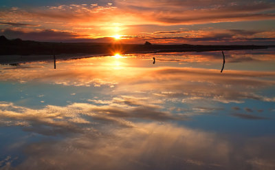 Meningie Salt Pan Sunrise