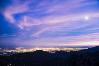 Dusk Over Tucson