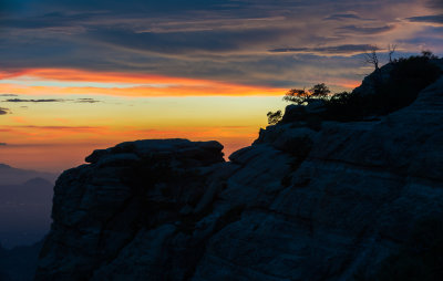 Cliffs at Dusk