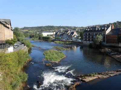 The Lot River in Espalion