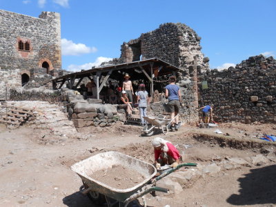 Castle restoration project