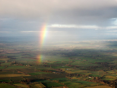 Rainbow over newcastle