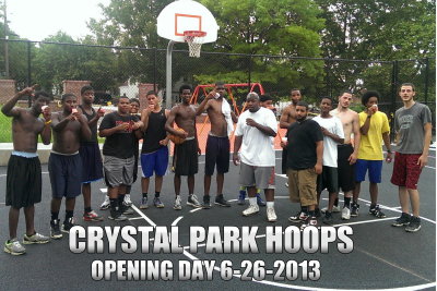 Crystal Park Hoops Opening Day 