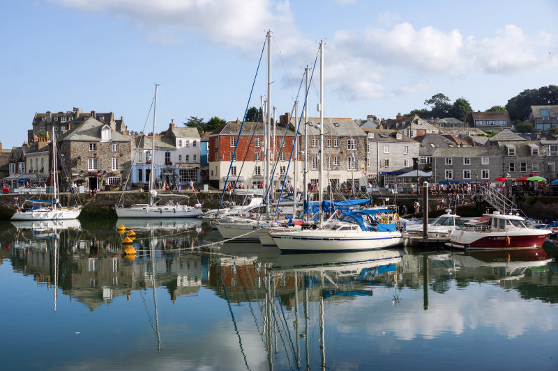 View across the harbour