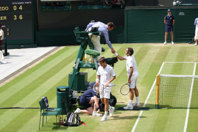 End of the match