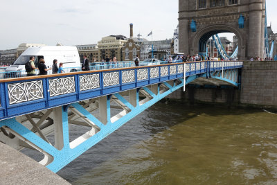 Central span of the bridge