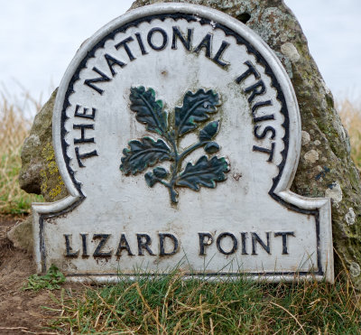 Lizard Point is looked after by the National Trust