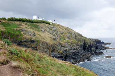 View back up towards the lighthouse
