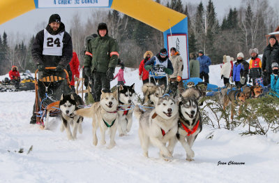 Les Internationaux de traneau  chiens du Canada 2015