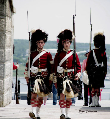 Changing of the Guard Citadelle dHalifax, Nouvelle cosse 