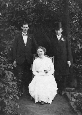 Richard Shaw right Mary Elizabeth Shaw seated-  Joseph Shaw standing left 