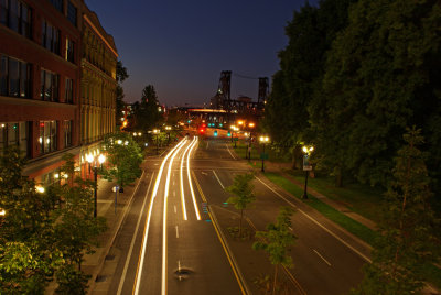  SW Naito Parkway from Burnside Bridge