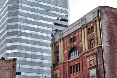 Old and New Buildings - Portland