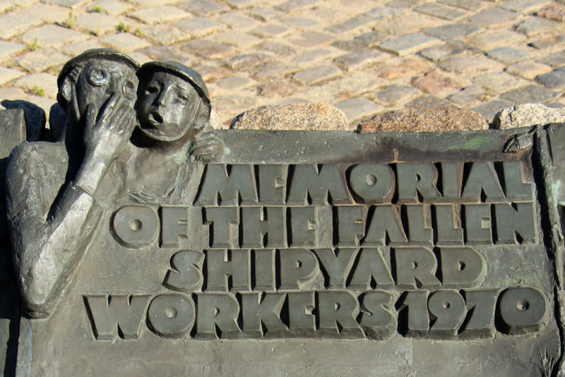 Monument to the fallen shipyardmen
