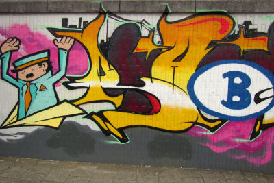 Berchem trainstation - Graffiti