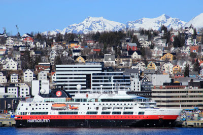MV Fram in Troms