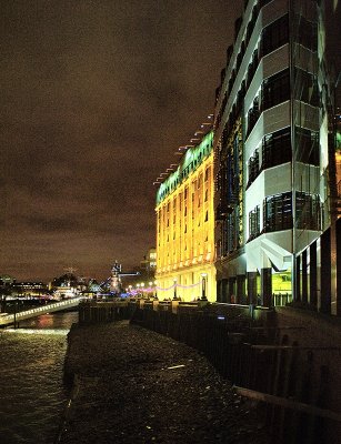 Buildings Along Thames