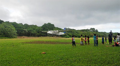Bellona Island Airport in the Solomon Islands